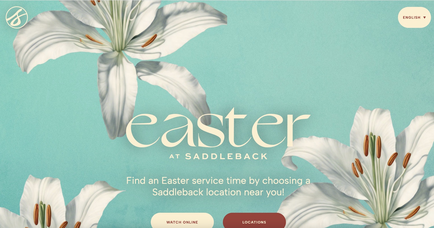 10 Of The Best Church Websites This Easter